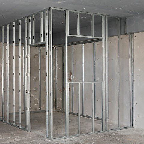 Réalisation de cloisons et de semi-cloisons